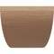 Ekena Millwork 10"W x 20"D x 10"H Wide Durham Rough Cedar Woodgrain TimberThane Corbel, Primed Tan CORUR10X20X10DURRCPR - alternate 5